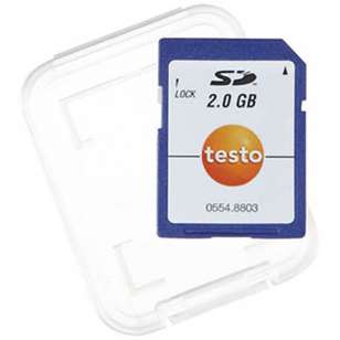 SD karta pro sběr naměřených dat 